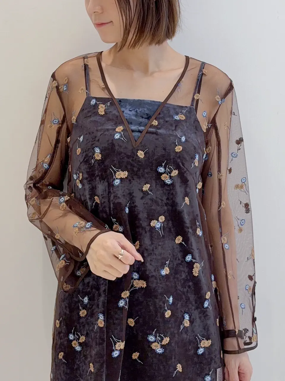 GRACE CONTINENTAL 亀田 未希 コーディネート画像