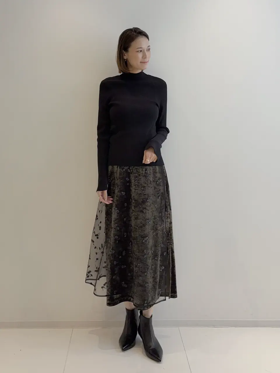  亀田 未希 コーディネート画像