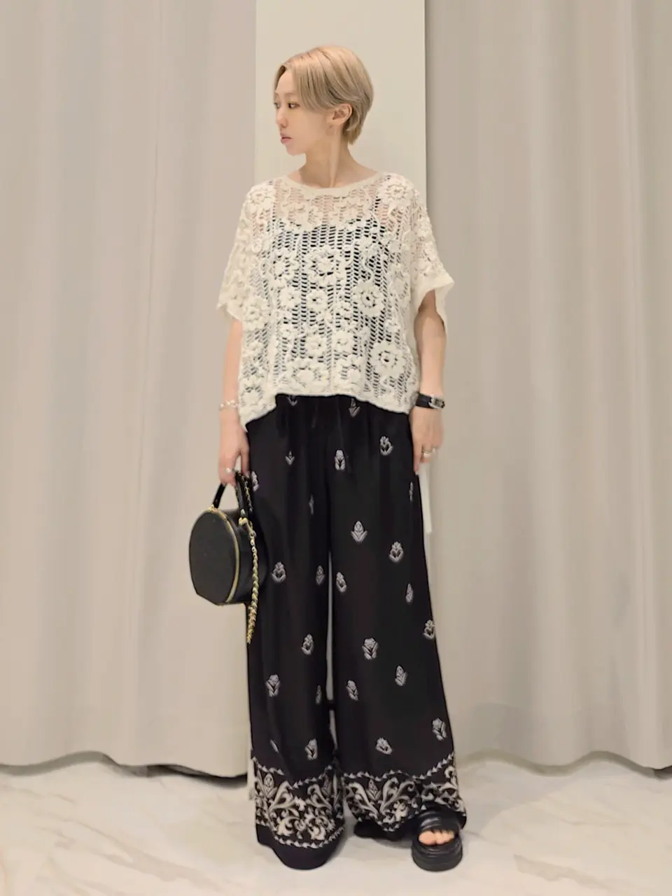 GRACE CONTINENTAL isono yui コーディネート画像