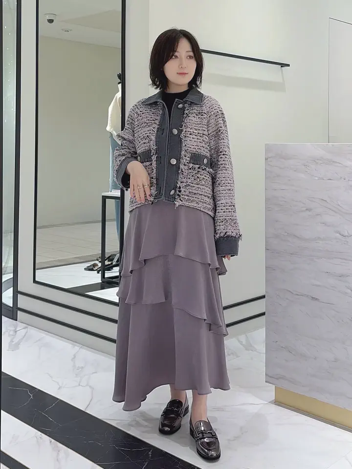 GRACE CONTINENTAL SASAKI コーディネート画像