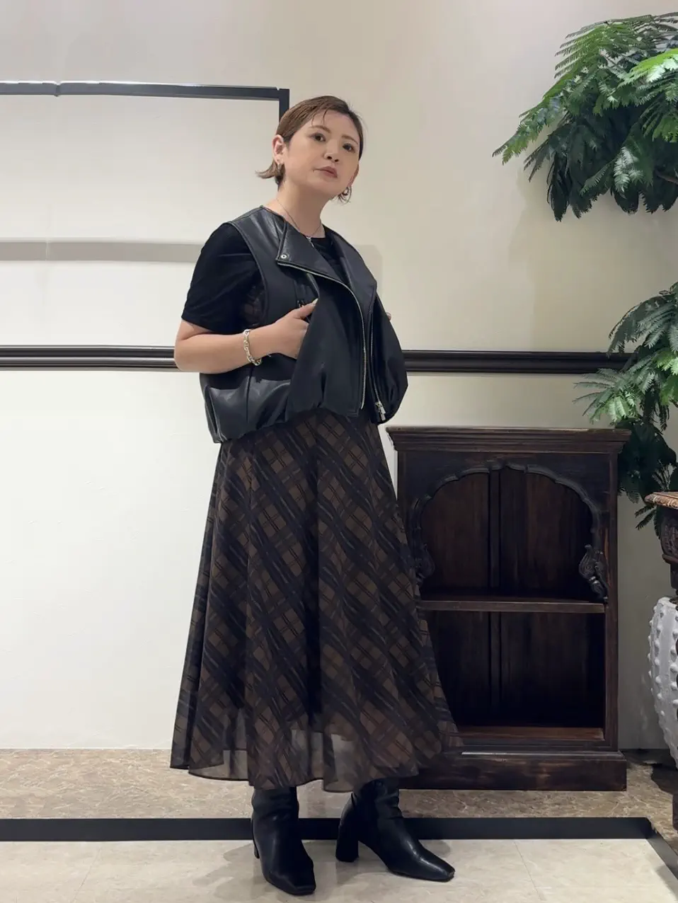 GRACE CONTINENTAL n.YURI コーディネート画像