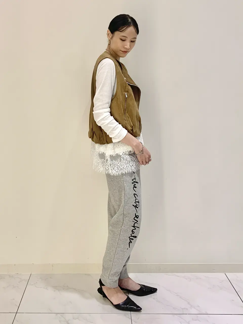 GRACE CONTINENTAL haruka iwasaki コーディネート画像