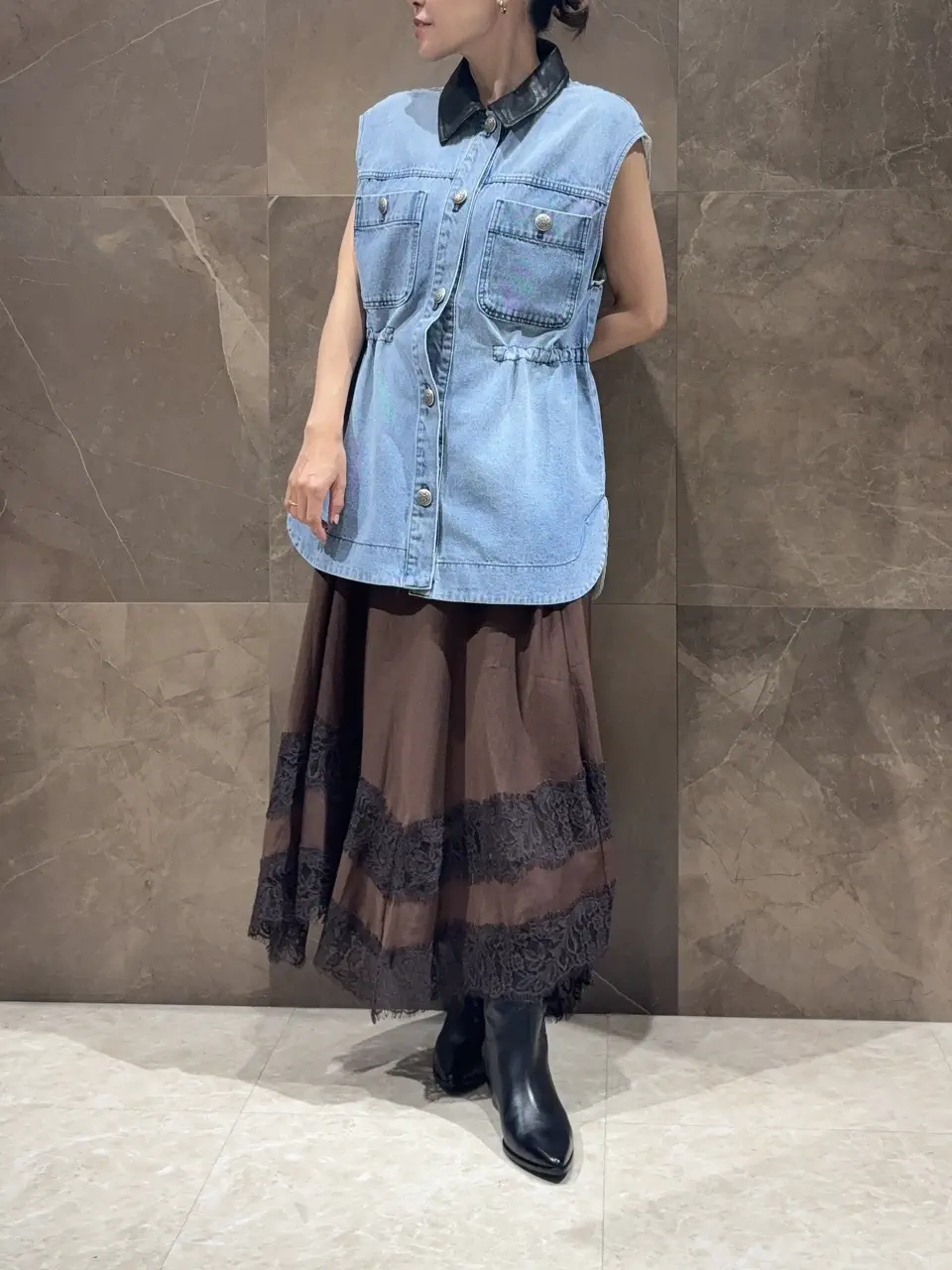 GRACE CONTINENTAL 穐山　香織 コーディネート画像