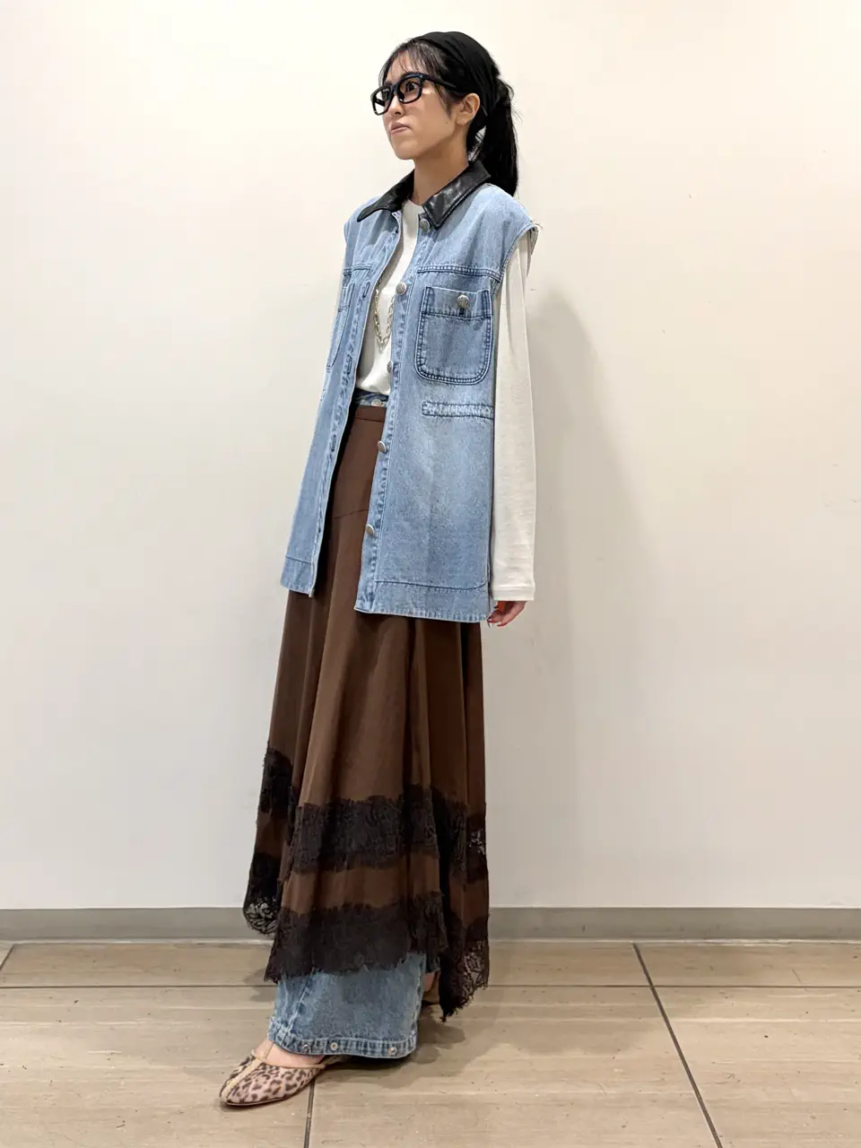 GRACE CONTINENTAL yoshi コーディネート画像