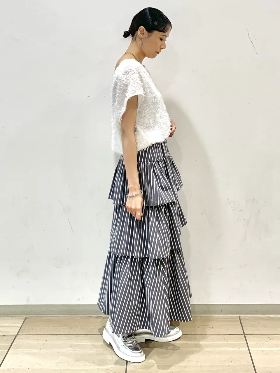 GRACE CONTINENTAL haruka iwasaki コーディネート画像