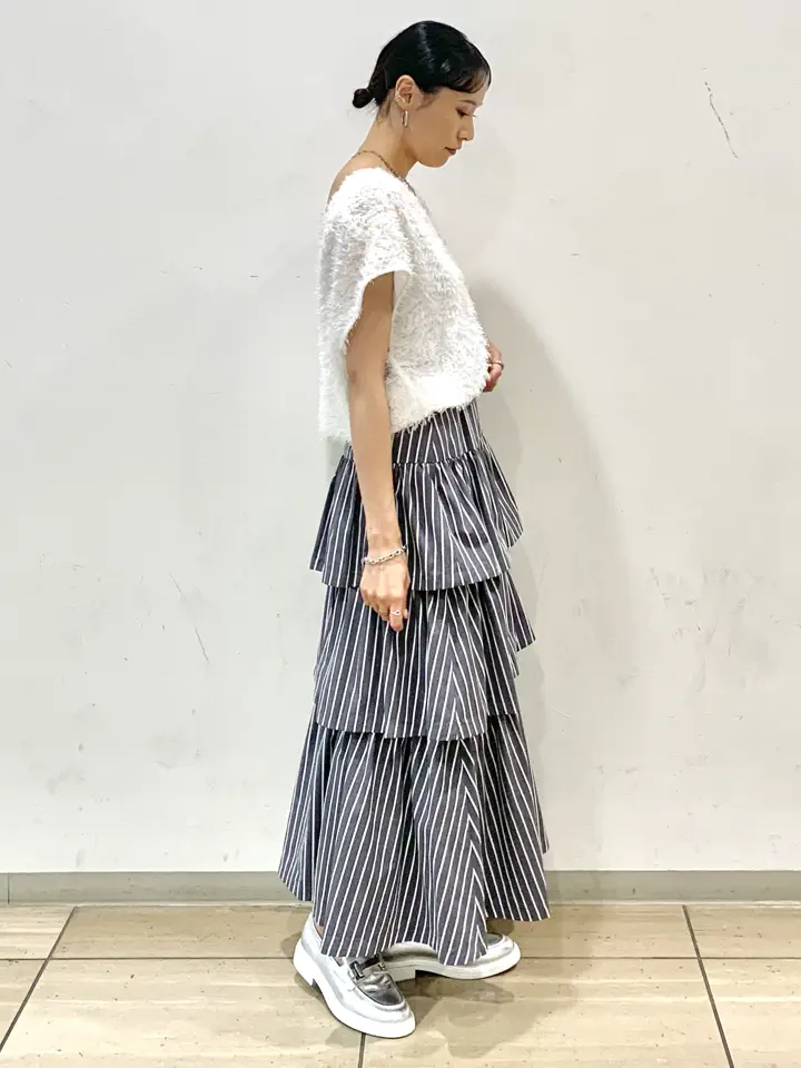 GRACE CONTINENTAL haruka iwasaki コーディネート画像