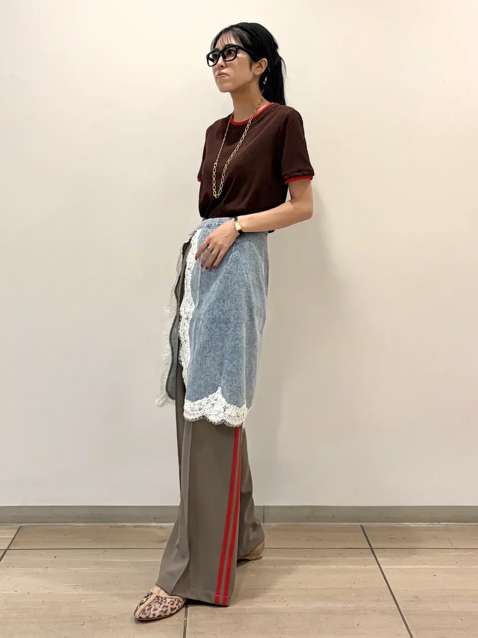GRACE CONTINENTAL yoshi コーディネート画像