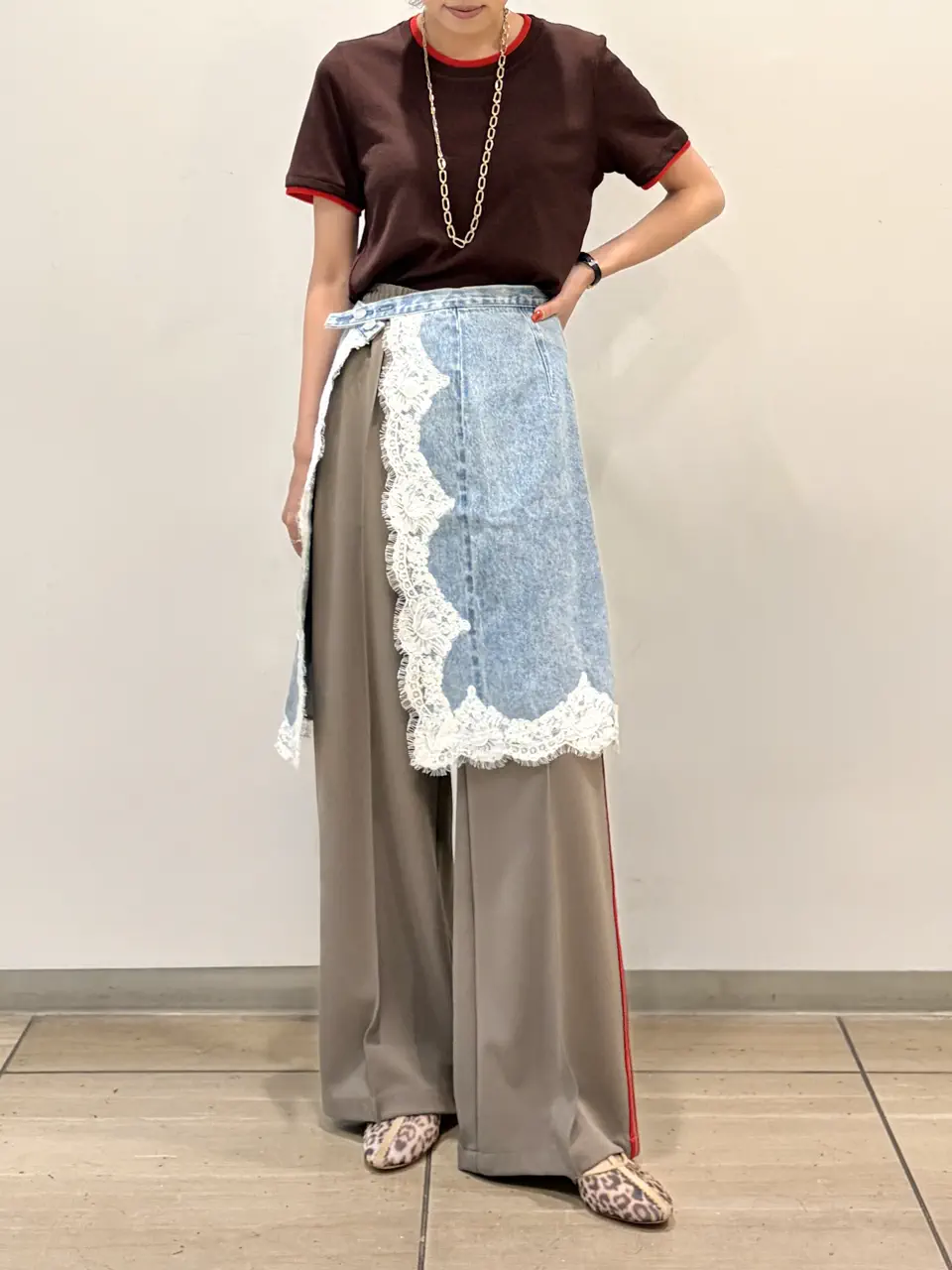 GRACE CONTINENTAL yoshi コーディネート画像