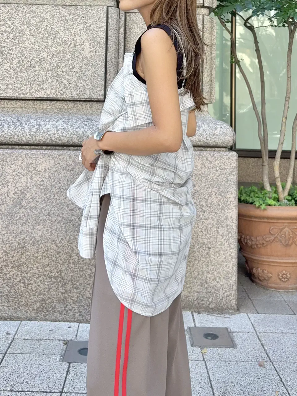 GRACE CONTINENTAL yukimi yonee コーディネート画像