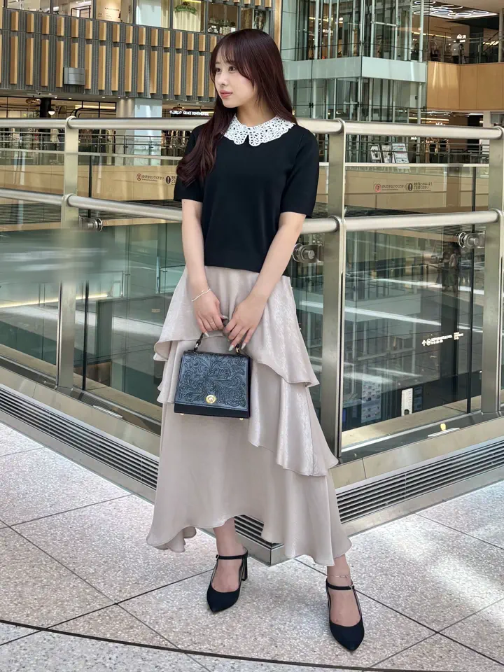 GRACE CONTINENTAL Kiku コーディネート画像
