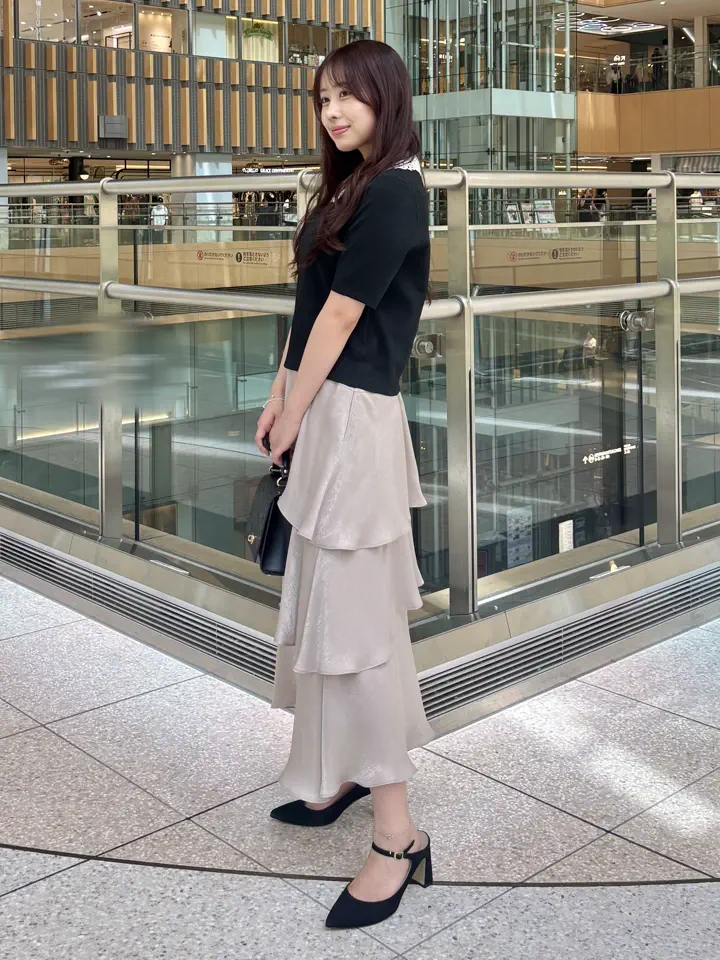 GRACE CONTINENTAL Kiku コーディネート画像