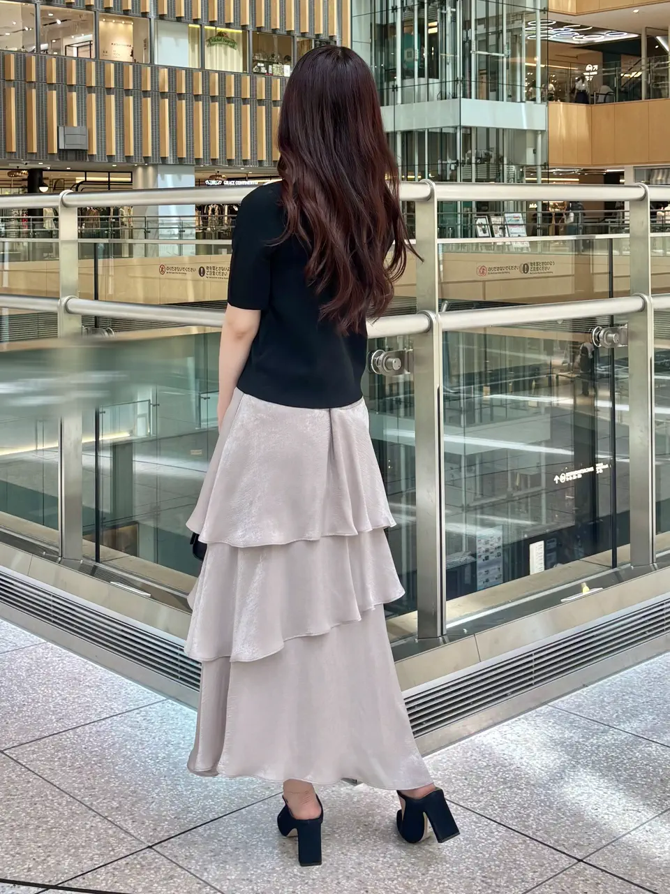GRACE CONTINENTAL Kiku コーディネート画像
