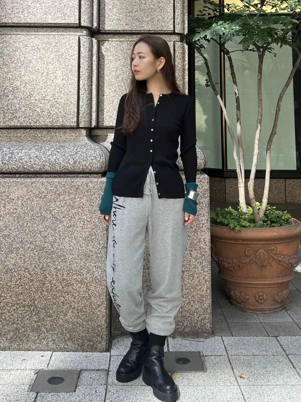 GRACE CONTINENTAL ERINA KATO コーディネート画像