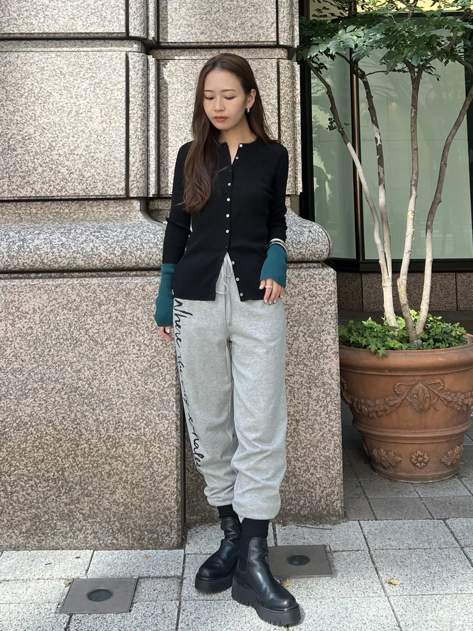 GRACE CONTINENTAL ERINA KATO コーディネート画像