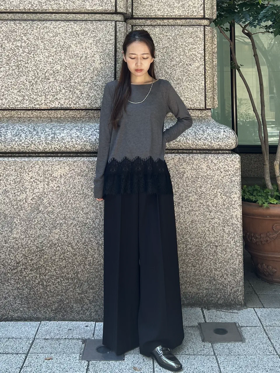 GRACE CONTINENTAL ERINA KATO コーディネート画像