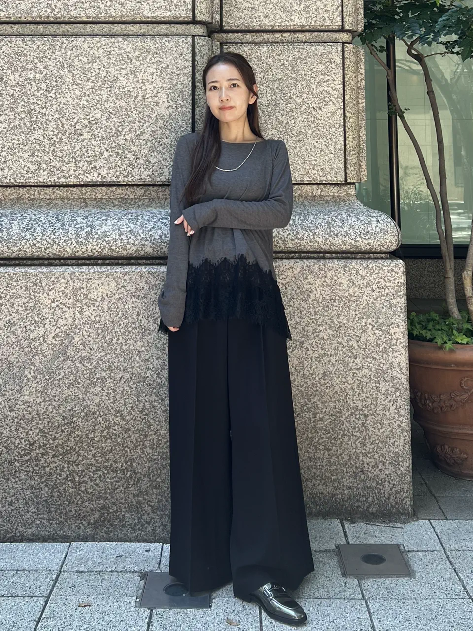 GRACE CONTINENTAL ERINA KATO コーディネート画像