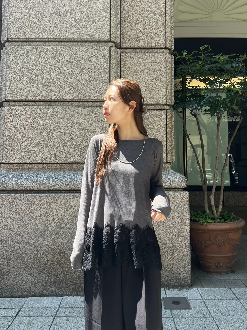 GRACE CONTINENTAL ERINA KATO コーディネート画像