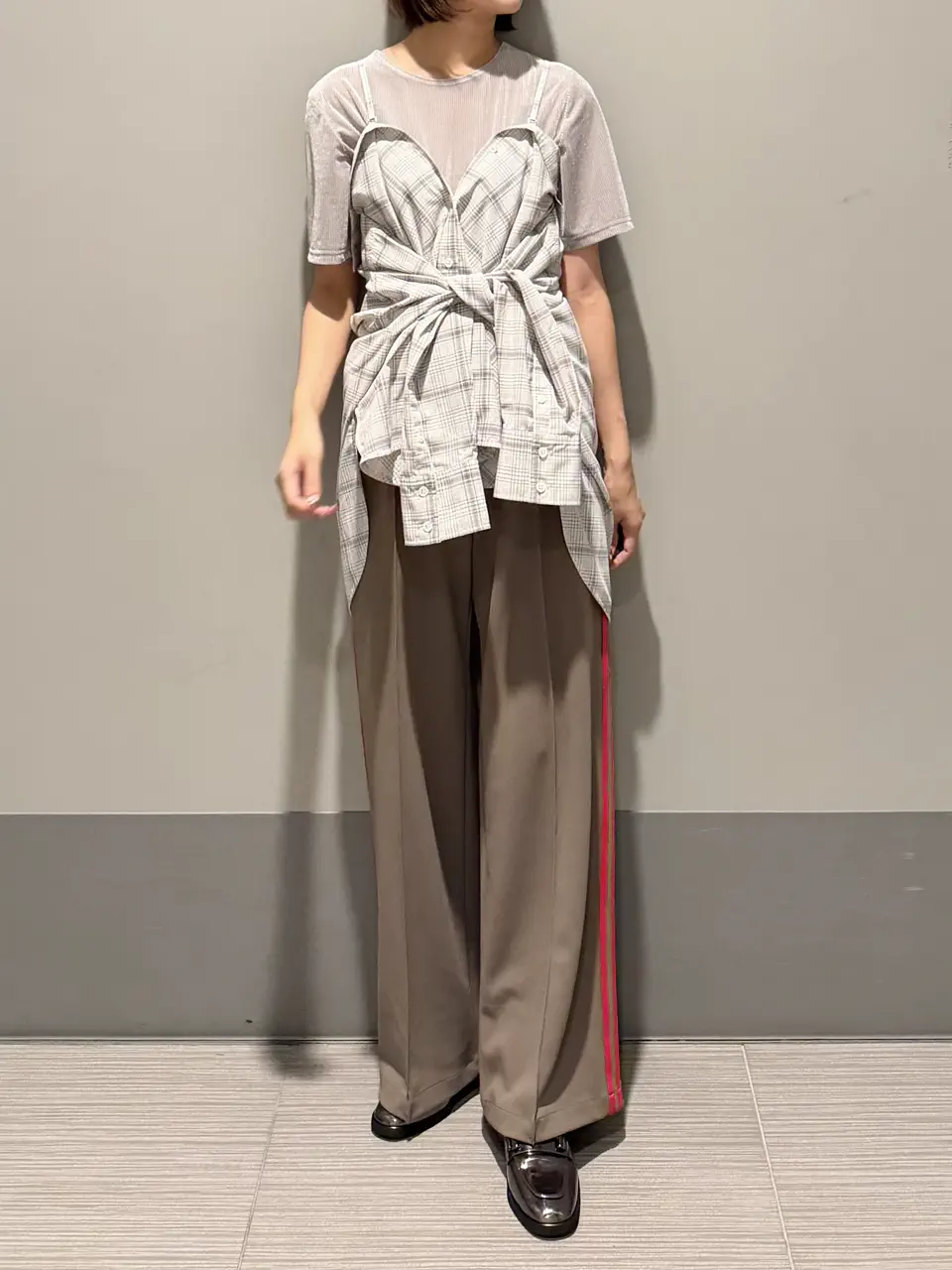 GRACE CONTINENTAL MORITA AI コーディネート画像