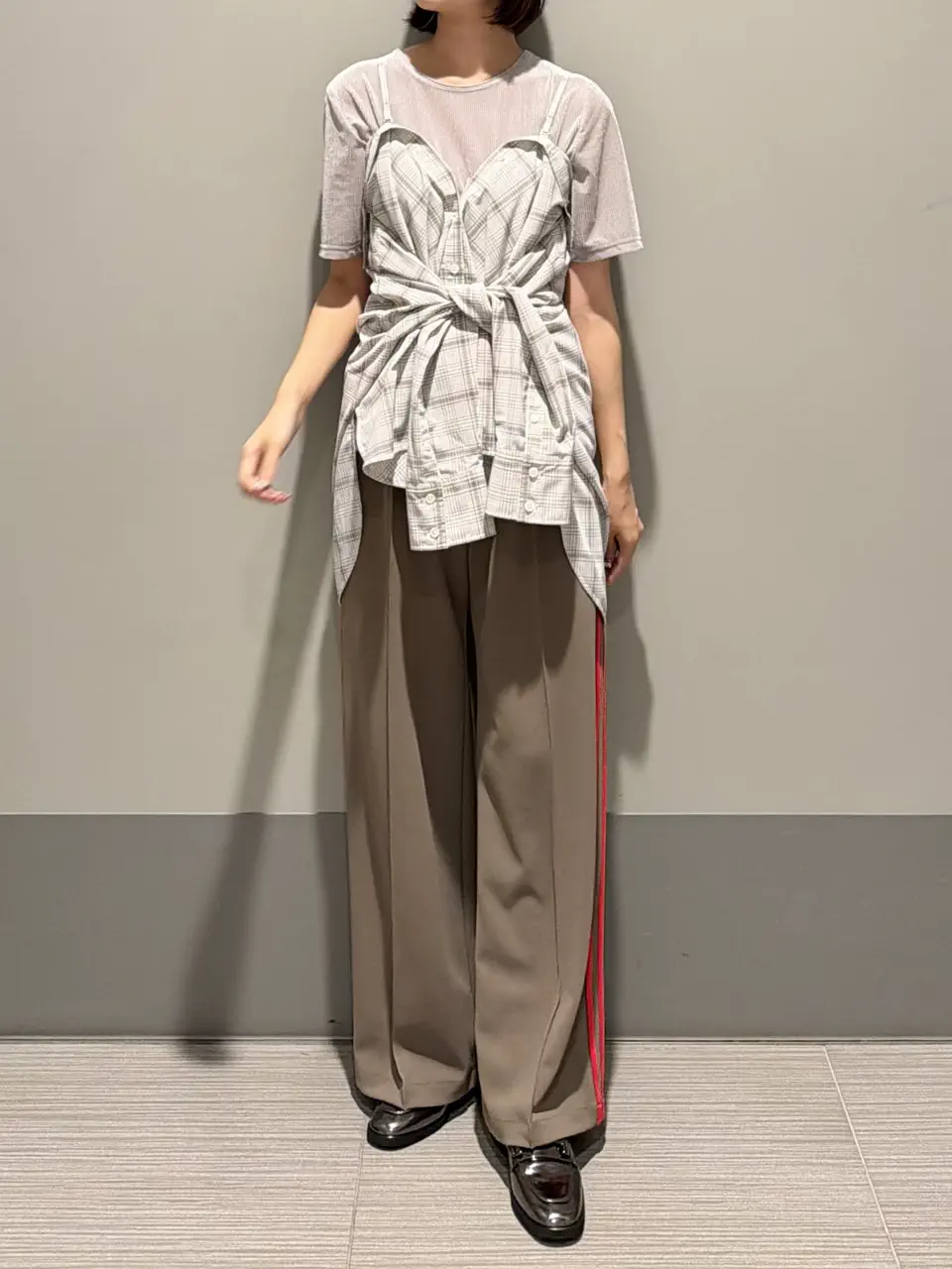 GRACE CONTINENTAL MORITA AI コーディネート画像