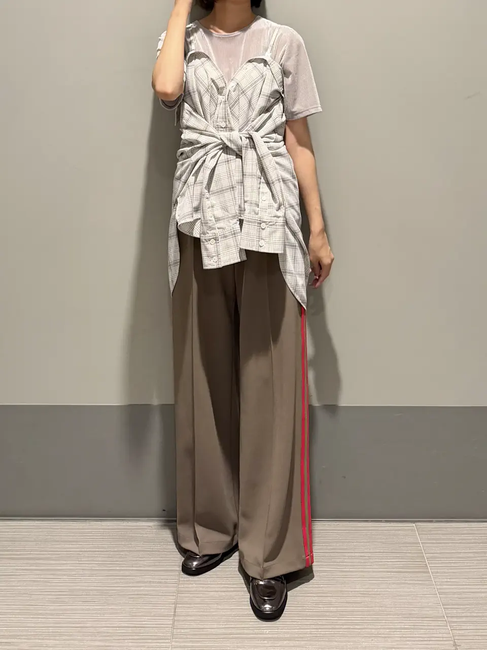 GRACE CONTINENTAL MORITA AI コーディネート画像
