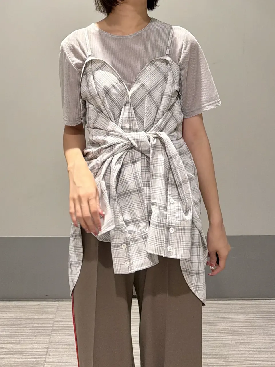 GRACE CONTINENTAL MORITA AI コーディネート画像