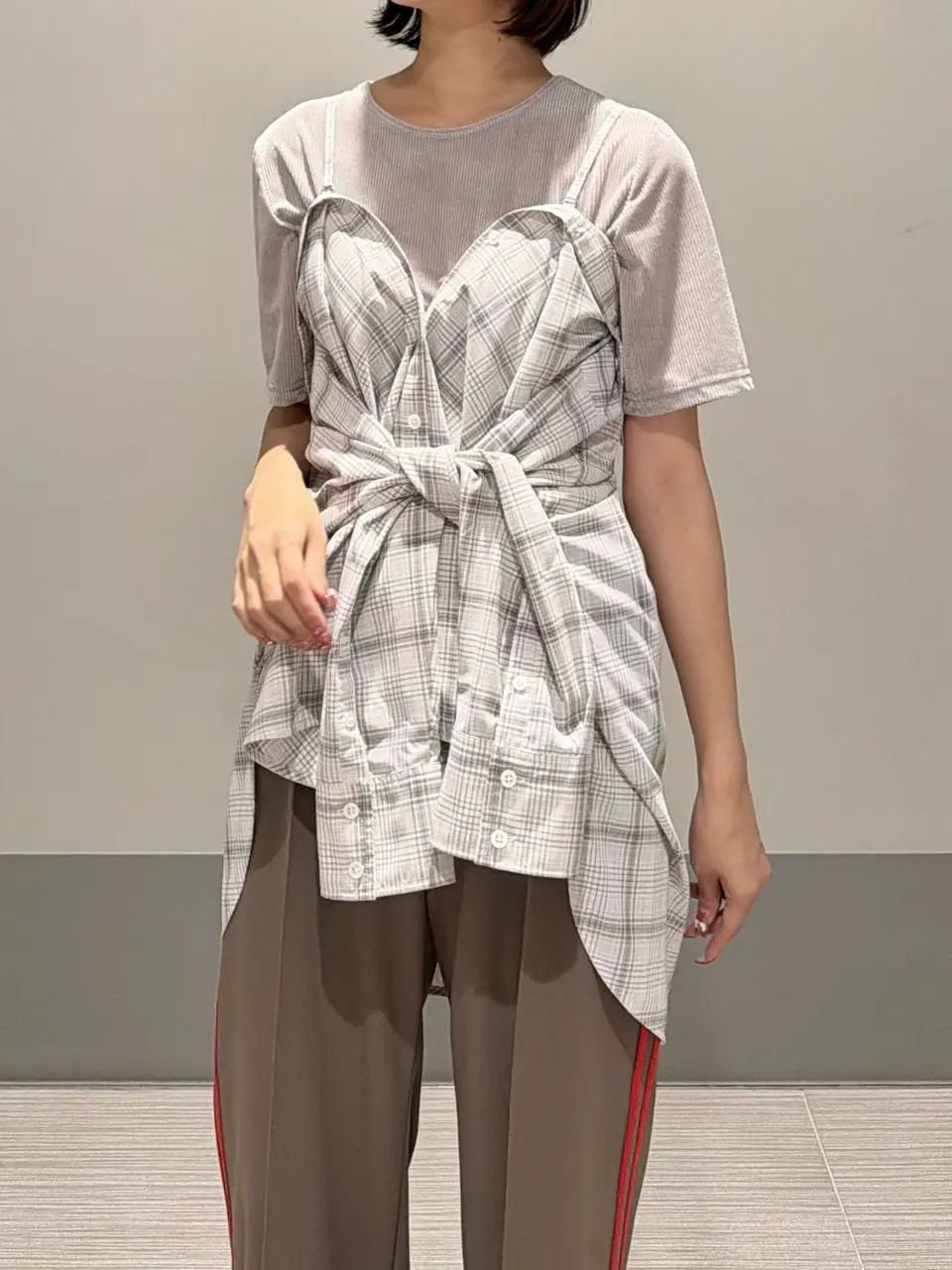 GRACE CONTINENTAL MORITA AI コーディネート画像