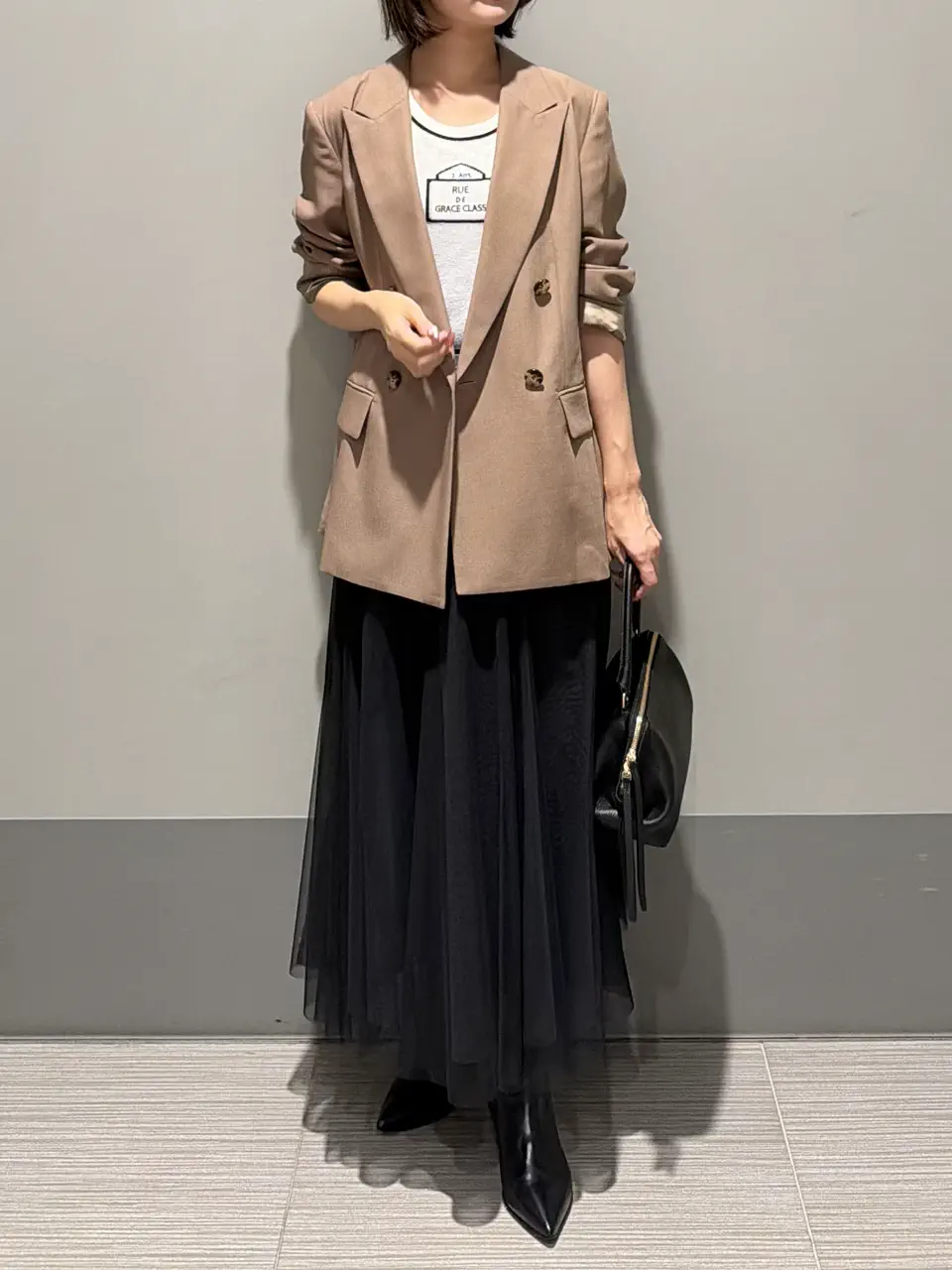 GRACE CONTINENTAL MORITA AI コーディネート画像