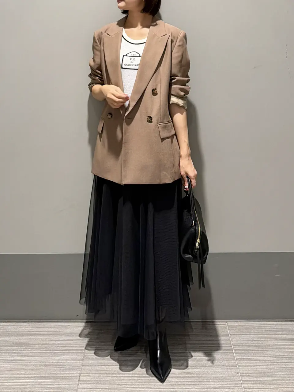 GRACE CONTINENTAL MORITA AI コーディネート画像