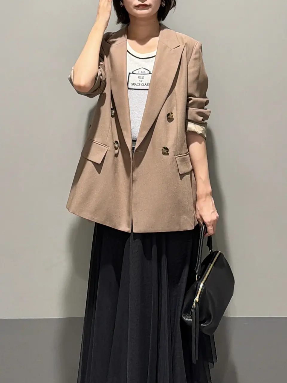 GRACE CONTINENTAL MORITA AI コーディネート画像