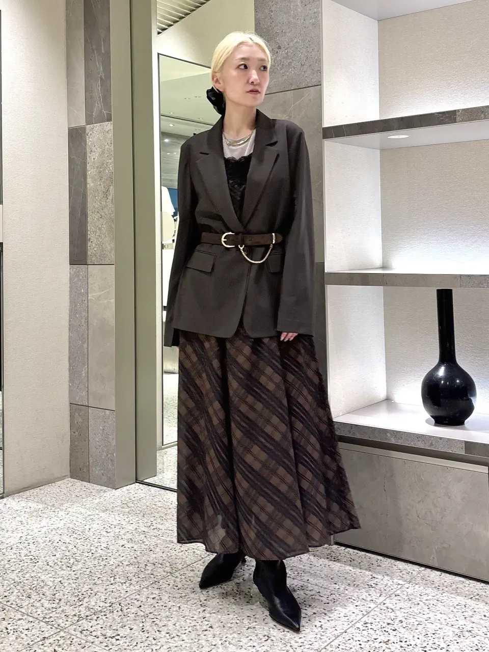 GRACE CONTINENTAL Arichi コーディネート画像