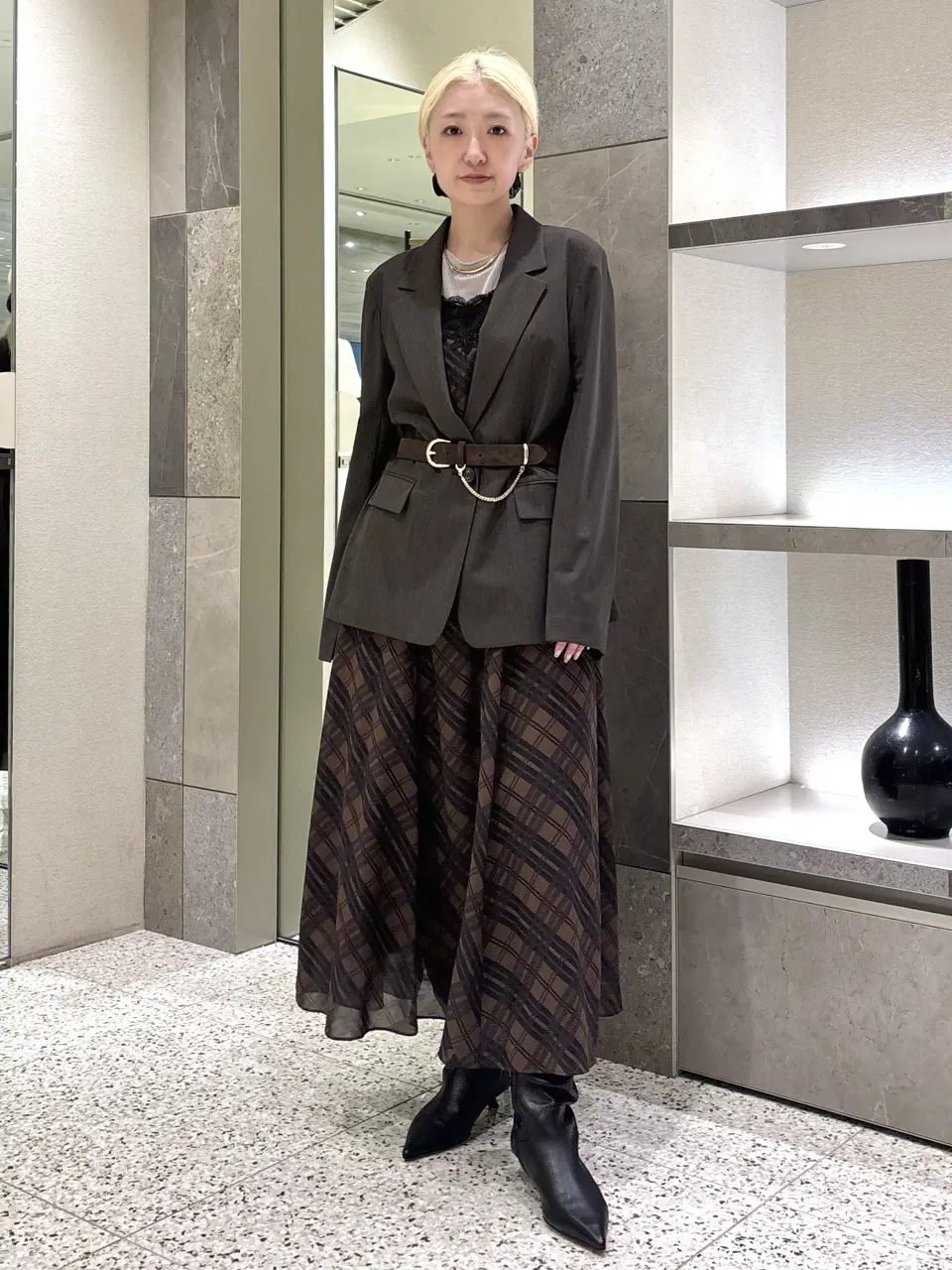 GRACE CONTINENTAL Arichi コーディネート画像