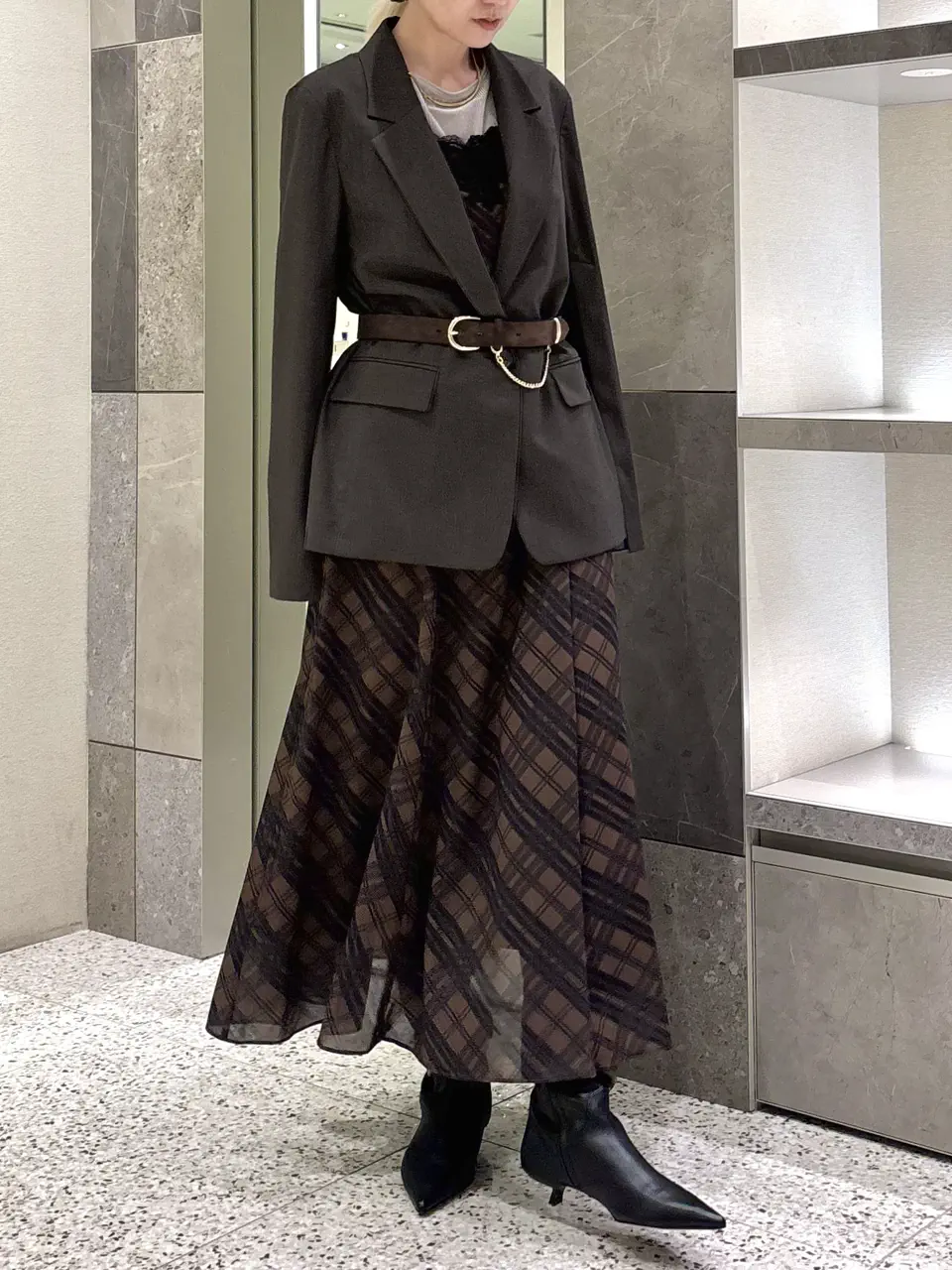 GRACE CONTINENTAL Arichi コーディネート画像