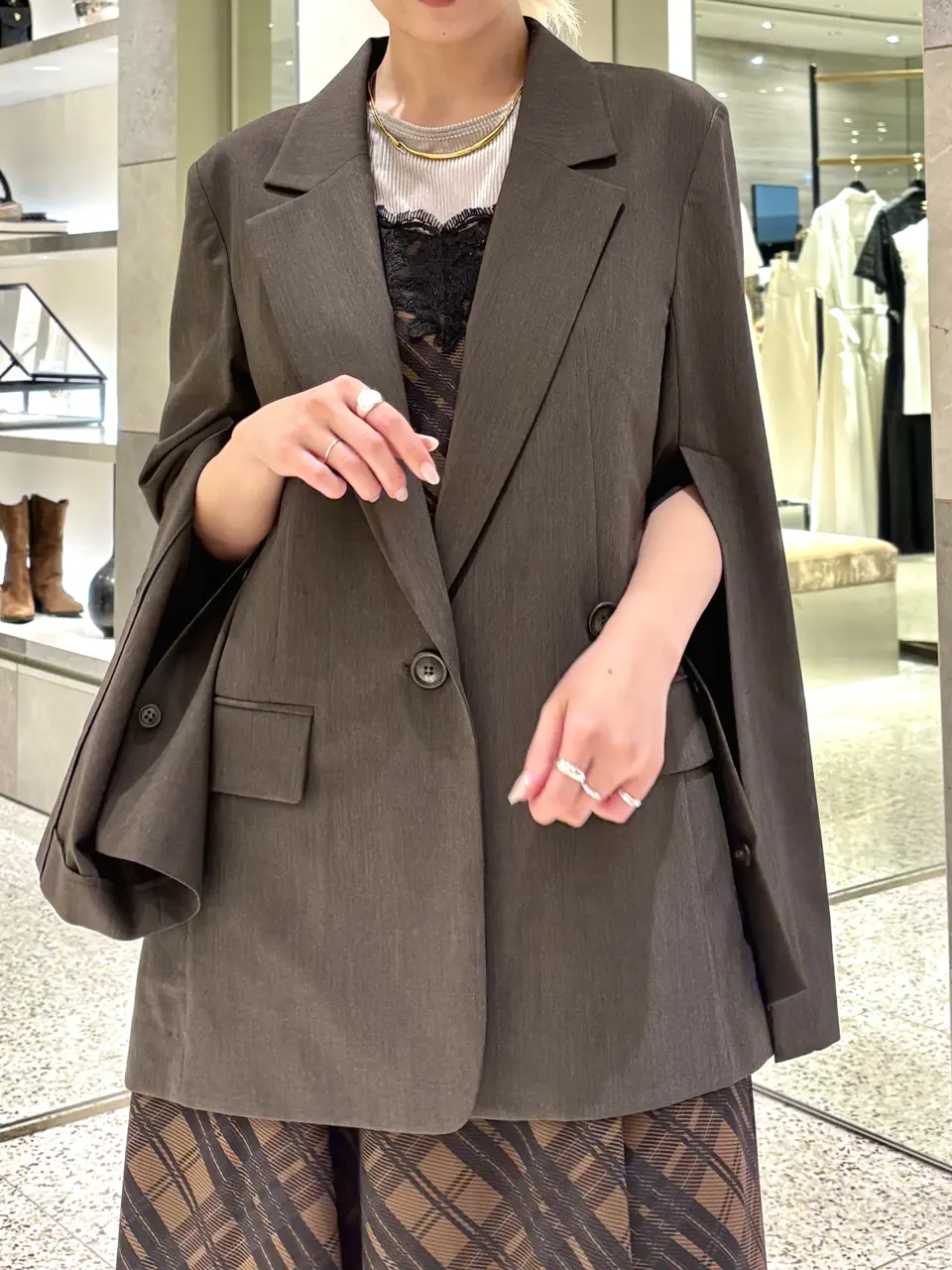 GRACE CONTINENTAL Arichi コーディネート画像