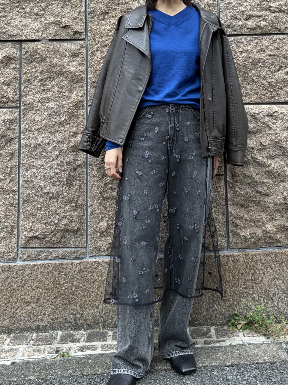 GRACE CONTINENTAL Hikaru Okada コーディネート画像