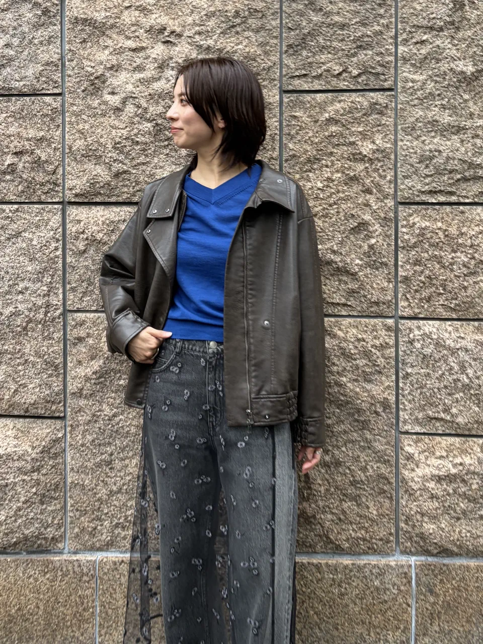 GRACE CONTINENTAL Hikaru Okada コーディネート画像