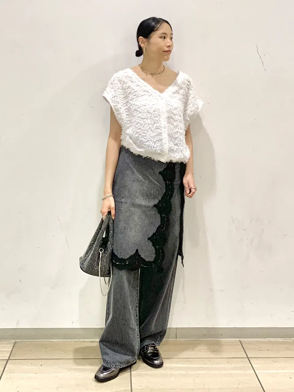 haruka iwasaki コーディネート画像