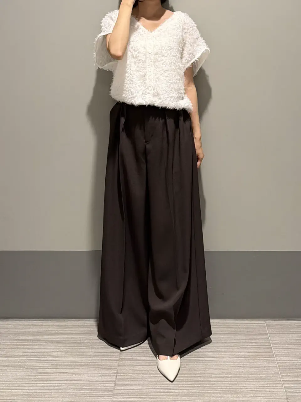 GRACE CONTINENTAL MORITA AI コーディネート画像