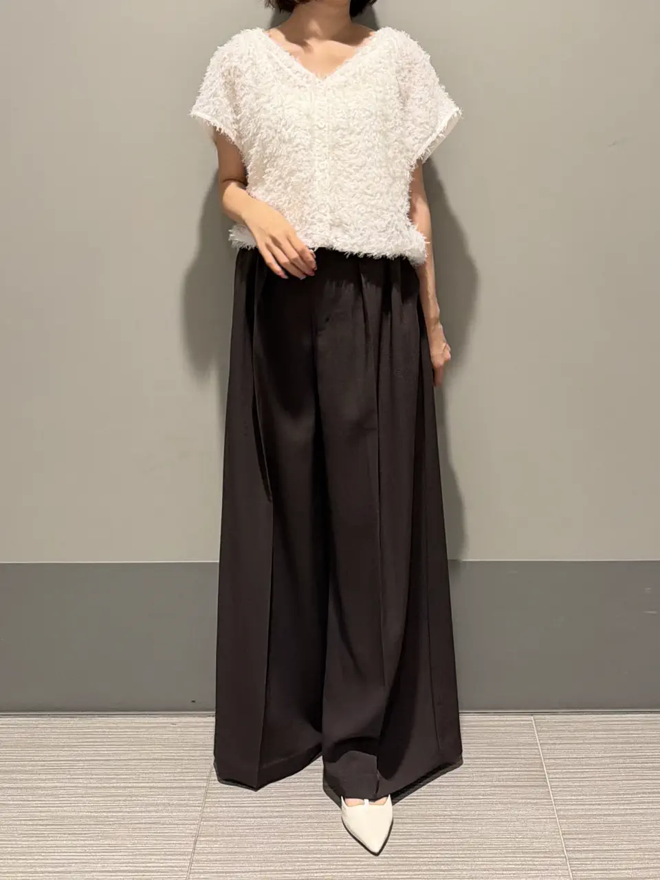 GRACE CONTINENTAL MORITA AI コーディネート画像