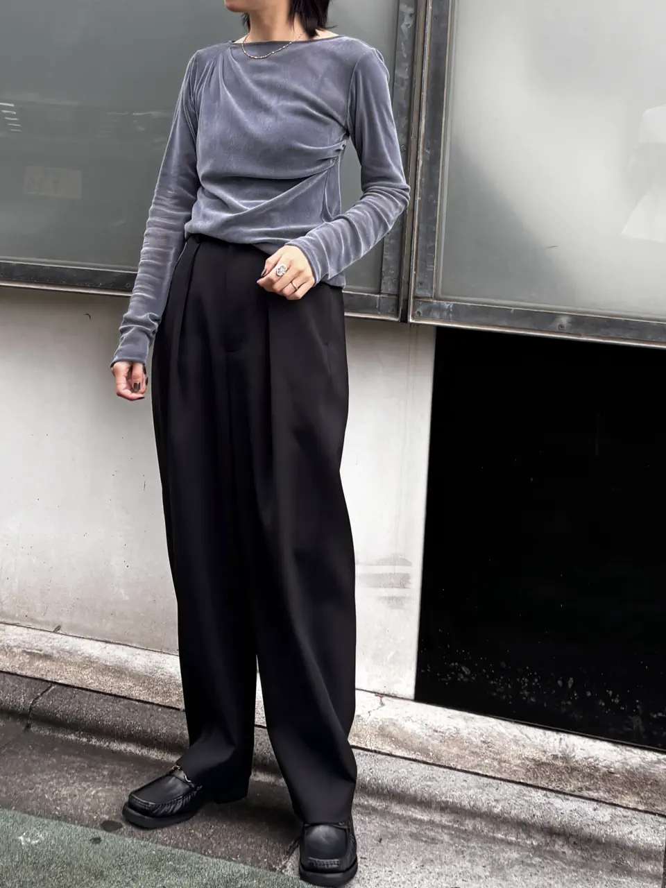 GRACE CONTINENTAL Hikaru Okada コーディネート画像