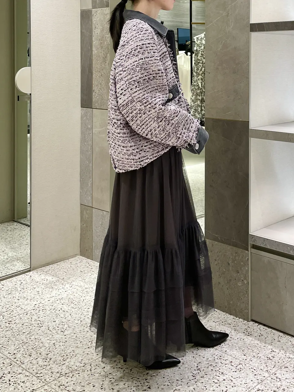 GRACE CONTINENTAL 三浦　芙優 コーディネート画像