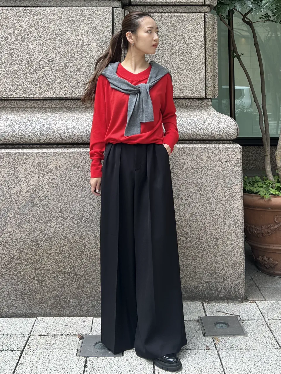 GRACE CONTINENTAL ERINA KATO コーディネート画像
