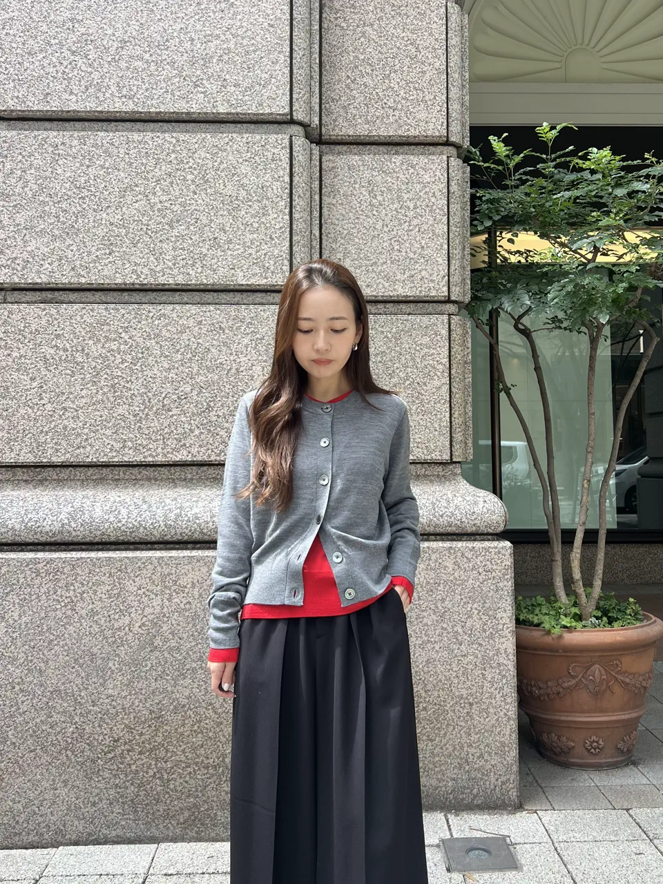 GRACE CONTINENTAL ERINA KATO コーディネート画像
