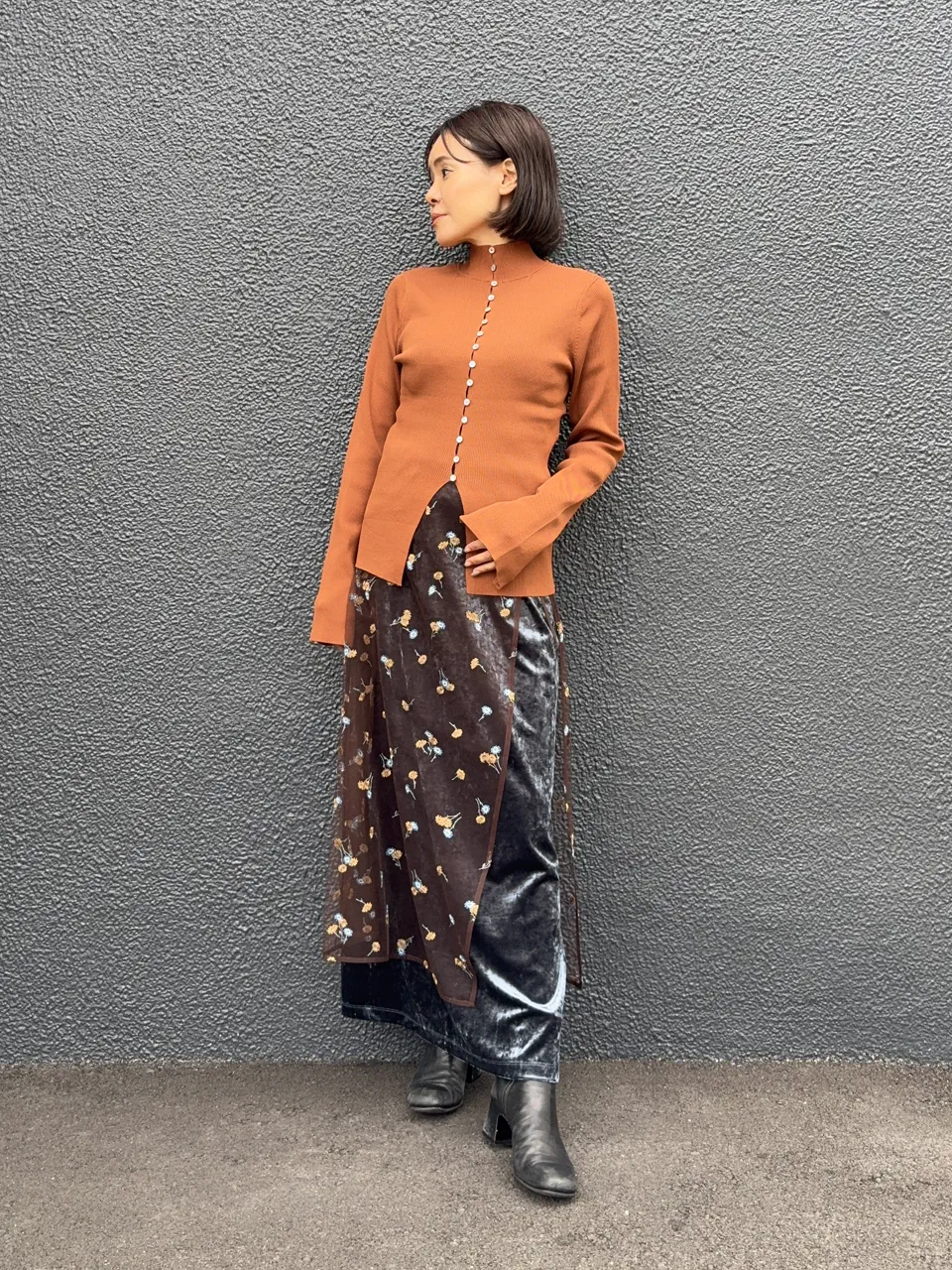  穐山　香織 コーディネート画像