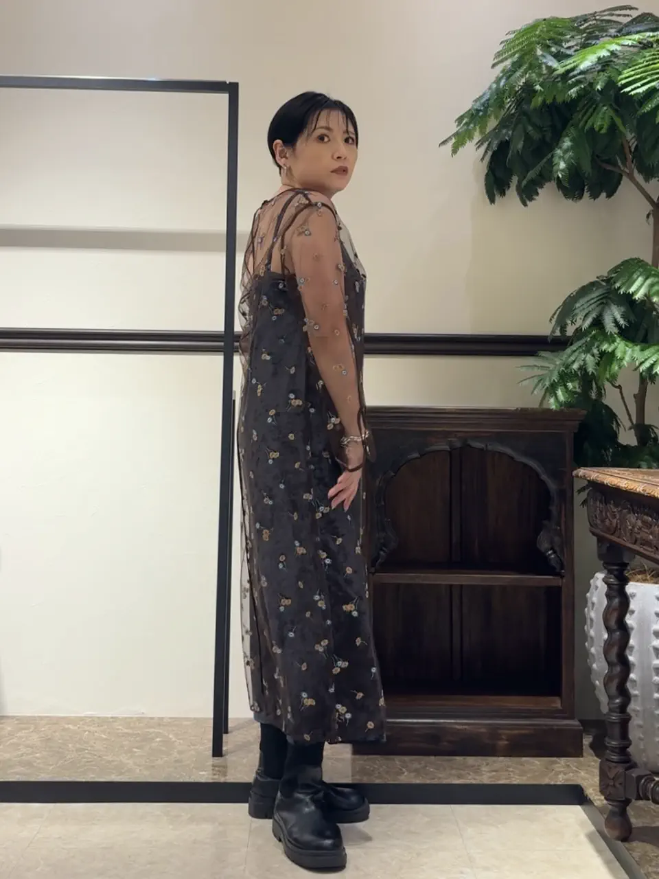 GRACE CONTINENTAL n.YURI コーディネート画像