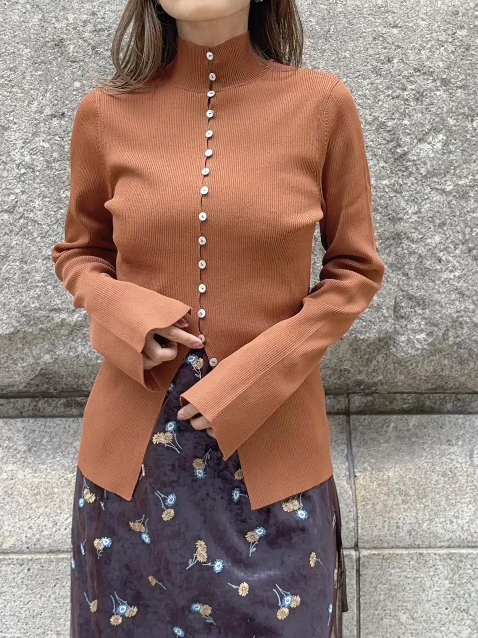 GRACE CONTINENTAL yukimi yonee コーディネート画像