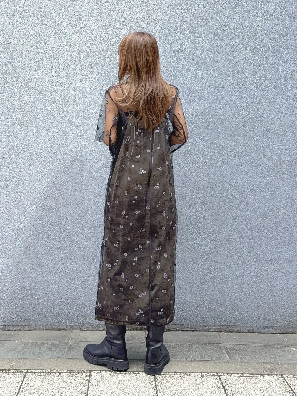 GRACE CONTINENTAL yukimi yonee コーディネート画像