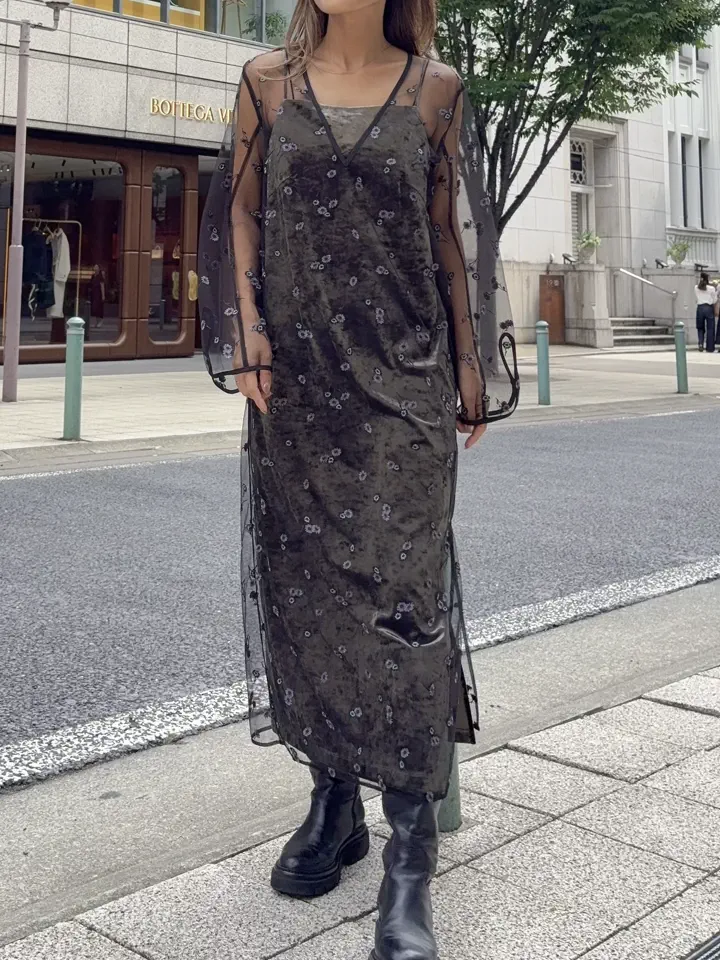 GRACE CONTINENTAL yukimi yonee コーディネート画像