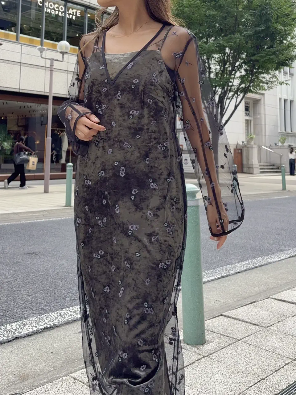 GRACE CONTINENTAL yukimi yonee コーディネート画像