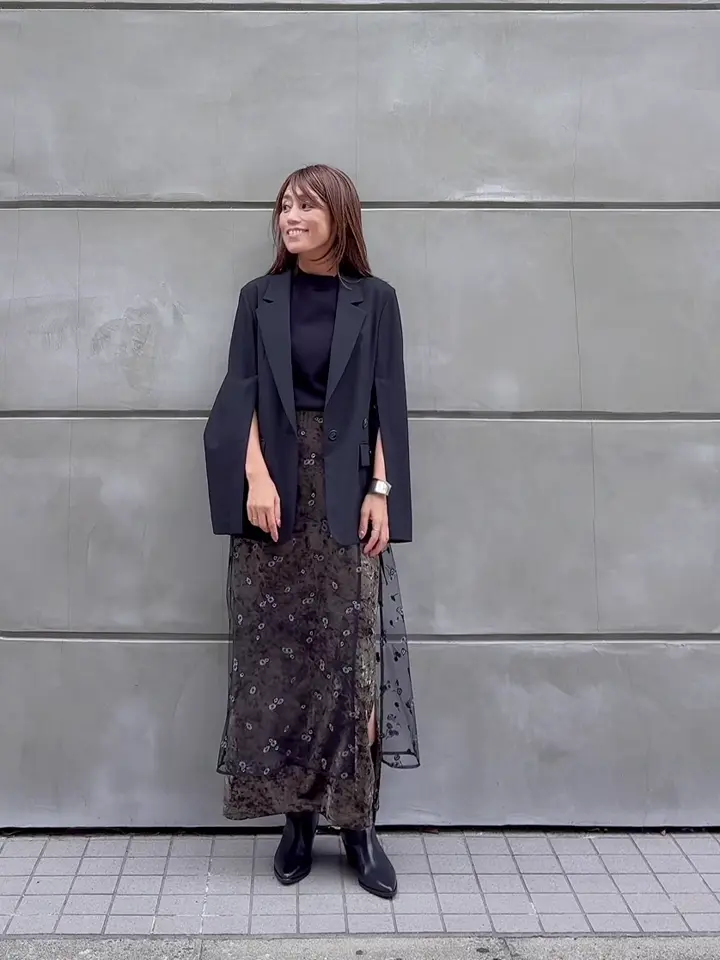 GRACE CONTINENTAL yukimi yonee コーディネート画像