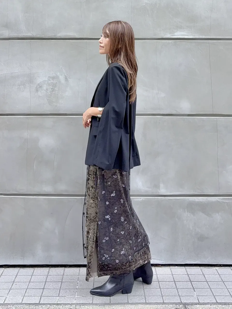 GRACE CONTINENTAL yukimi yonee コーディネート画像
